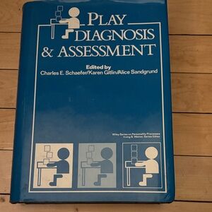Blue Hardcover Book on Play Diagnosis & Assessment